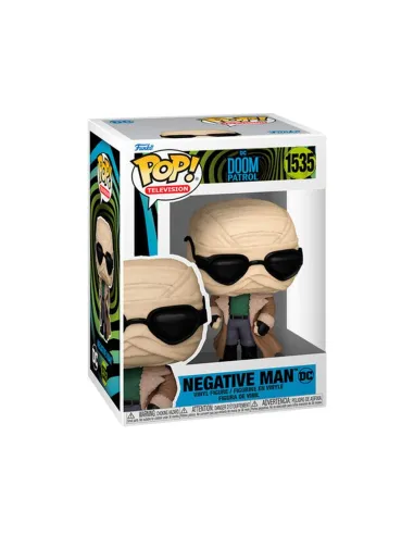 Funko pop dc comics doom patrol larry trainor negative man 75895