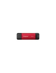 Disco Externo SSD Kingston Dual Portable SSD 512GB/ USB Tipo-C y USB 3.2/ Rojo