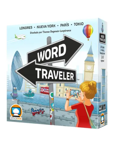 Juego de mesa word traveler