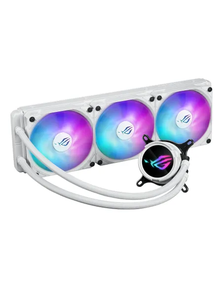 ASUS ROG Strix LC III 360 ARGB White Edition Procesador Kit de refrigeración líquida 12 cm Blanco