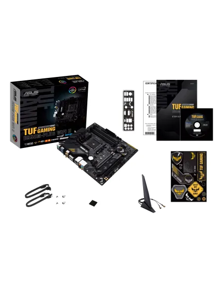 ASUS TUF GAMING B550M-PLUS WIFI II AMD B550 Zócalo AM4 micro ATX