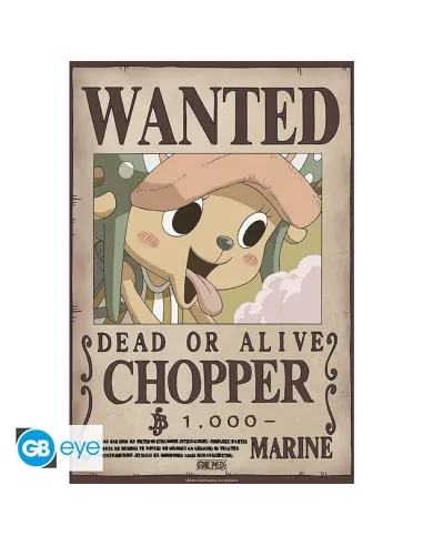 Poster gb eye chibi one piece wanted chopper wano