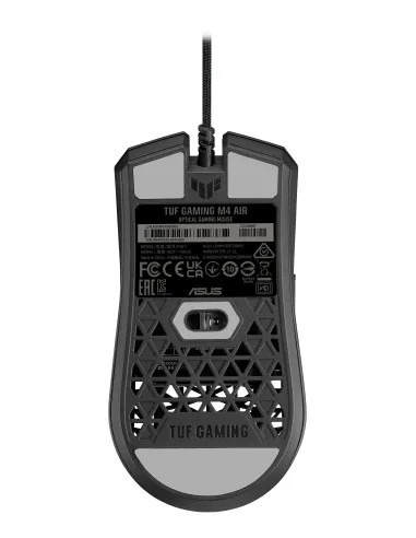 ASUS TUF Gaming M4 Air ratón Juego Ambidextro USB tipo A Óptico 16000 DPI
