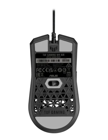 ASUS TUF Gaming M4 Air ratón Juego Ambidextro USB tipo A Óptico 16000 DPI