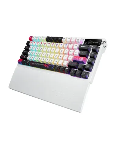 ASUS ROG Azoth X teclado Juego USB + RF Wireless + Bluetooth Negro, Blanco