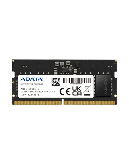 ADATA Premier módulo de memoria 8 GB 1 x 8 GB DDR5 262-pin SO-DIMM ECC