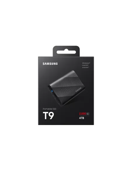 Samsung MU-PG4T0B 4 TB USB Tipo C 3.2 Gen 2 (3.1 Gen 2) Negro