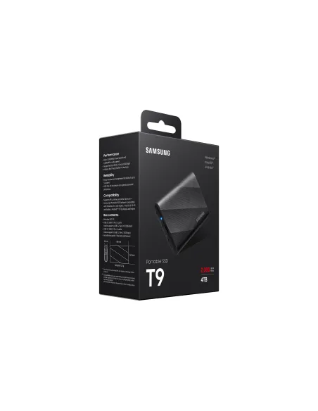 Samsung MU-PG4T0B 4 TB USB Tipo C 3.2 Gen 2 (3.1 Gen 2) Negro