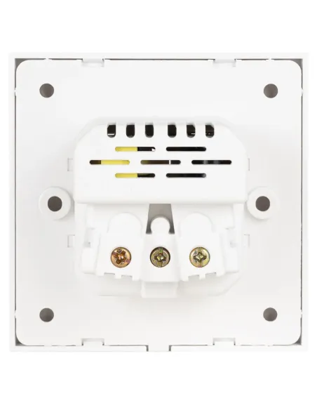 Nanocable Base de enchufe de pared tipo schuko con 1xUSB-A QC 3.0 + 1xUSB-C PD - Max. 3.4A, Blanco