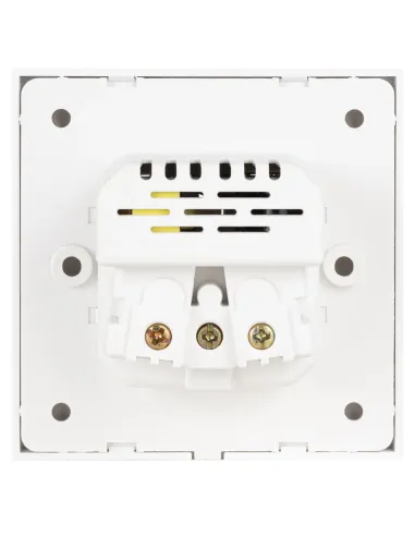 Nanocable Base de enchufe de pared tipo schuko con 2 USB-C PD - Max. 3.4A, Blanco