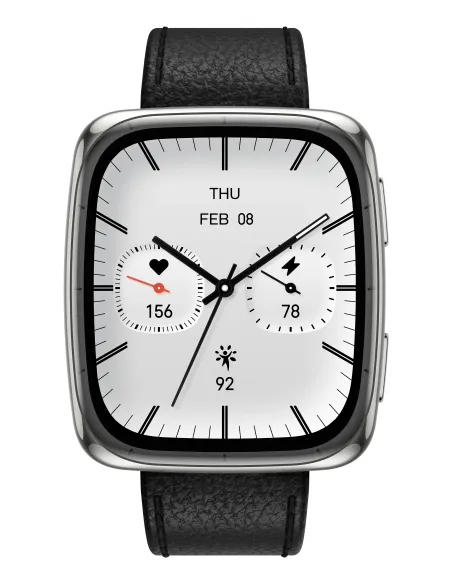 Amazfit Active 2 4,45 cm (1.75") AMOLED Digital 390 x 450 Pixeles Pantalla táctil Acero inoxidable