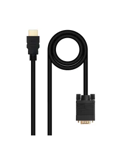 Nanocable Cable Conversor HDMI a VGA, 1.8 m, Negro