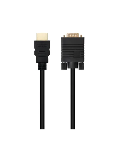 Nanocable Cable Conversor HDMI a VGA, 1.8 m, Negro