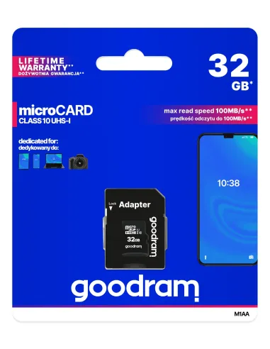 Goodram M1AA 32 GB MicroSDHC UHS-I Clase 10
