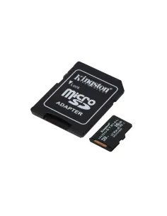Kingston Technology Tarjeta 16GB microSDHC Industrial C10 A1 pSLC + adaptador SD 2