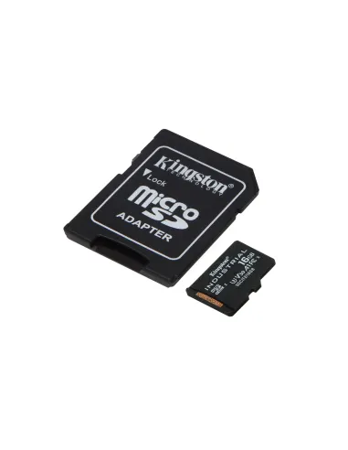 Kingston Technology Tarjeta 16GB microSDHC Industrial C10 A1 pSLC + adaptador SD