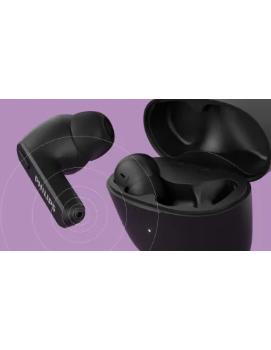 Philips 2000 series TAT2206BK 00 auricular y casco Auriculares True Wireless Stereo (TWS) Dentro de oído Llamadas Música