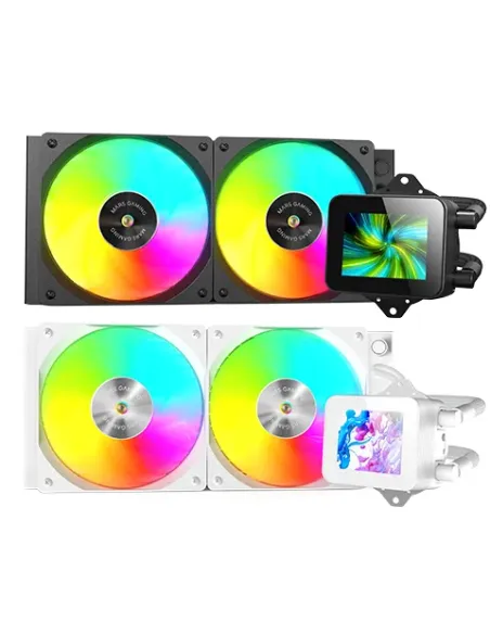 Mars Gaming MLVISION240 sistema de refrigeración para ordenador Procesador Sistema de refrigeración líquida todo en uno 12 cm