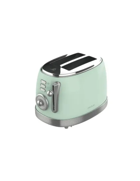 Tostadora cecotec toast and taste 800 vintage light green