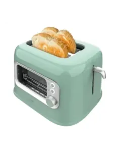 Tostadora vertical cecotec retrovision 700w verde