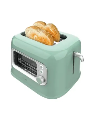 Tostadora vertical cecotec retrovision 700w verde