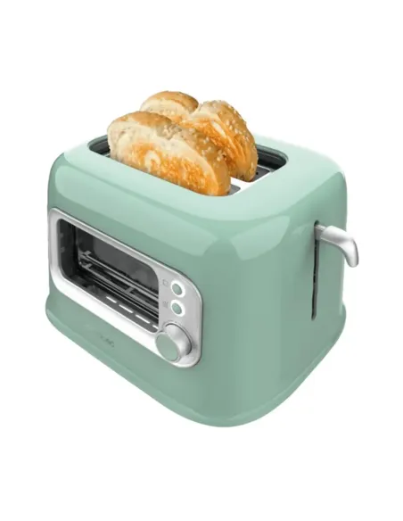 Tostadora vertical cecotec retrovision 700w verde