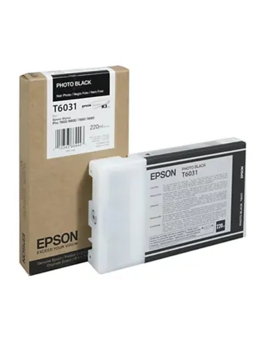 Epson Cartucho T603100 negro foto