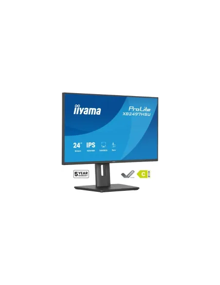 MONITOR IIYAMA PANTALLA PARA PC 60,5 CM (23,8") 1920 X 1080 PIXELES FULL HD LED PANEL IPS ERGONÓMICO HDMI DISPLAYPORT USB