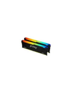 Memoria RAM Kingston FURY Beast RGB 2 x 16GB/ DDR4/ 3200MHz/ 1.35V/ CL16/ DIMM