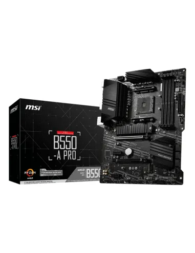 MSI B550-A PRO placa base AMD B550 Zócalo AM4 ATX