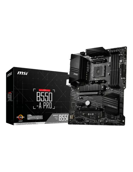MSI B550-A PRO placa base AMD B550 Zócalo AM4 ATX