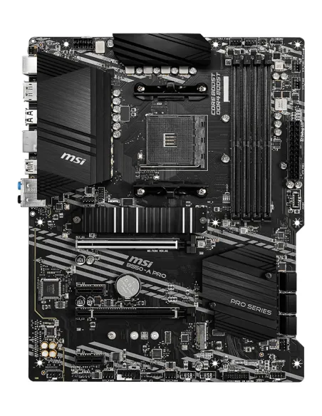 MSI B550-A PRO placa base AMD B550 Zócalo AM4 ATX
