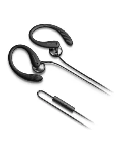 Philips TAA1105BK 00 auricular y casco Auriculares Alámbrico gancho de oreja, Dentro de oído Deportes Negro 2