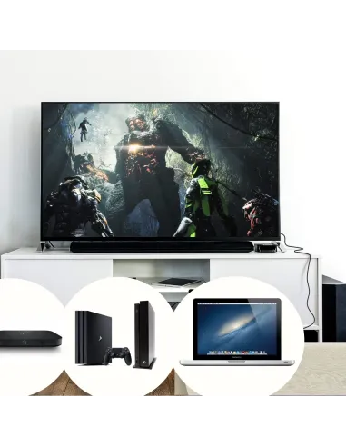 Ewent EC1348 cable HDMI 5 m HDMI tipo A (Estándar) Negro