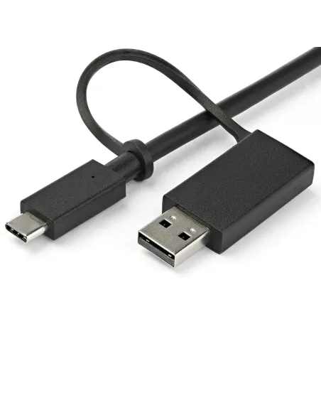 StarTech.com Docking Station Universal para Portátil - Replicador de Puertos Híbrido USB-C -A - 2x HDMI y DP 4K - PD 60W - Mac