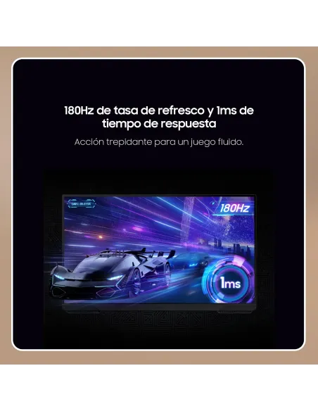 Samsung Monitor Gaming 27" Odyssey G5 G5F1 QHD 180Hz Plano