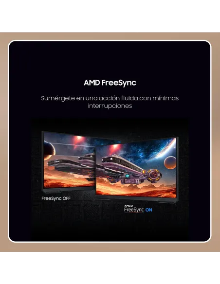 Samsung Monitor Gaming 27" Odyssey G5 G5F1 QHD 180Hz Plano