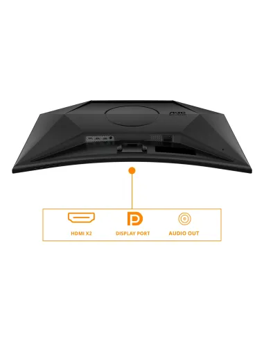 AOC G4 CQ32G4VE pantalla para PC 80 cm (31.5") 2560 x 1440 Pixeles Quad HD LCD Negro, Gris