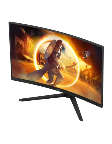 AOC G4 CQ32G4VE pantalla para PC 80 cm (31.5") 2560 x 1440 Pixeles Quad HD LCD Negro, Gris