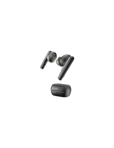 Auriculares Bluetooth Poly Voyager Free 60+ UC M con estuche de carga + Adaptador BT700/ Autonomía 10h/ Negros