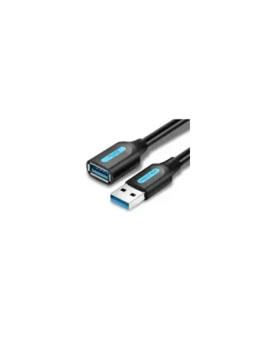 Cable Alargador USB 3.0 Vention CBHBI/ USB Macho - USB Hembra/ 5Gbps/ 3m/ Negro