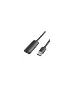 Cable Alargador USB 2.0 Vention CBKBL/ USB Macho - USB Hembra/ 480Mbps/ 10m/ Negro