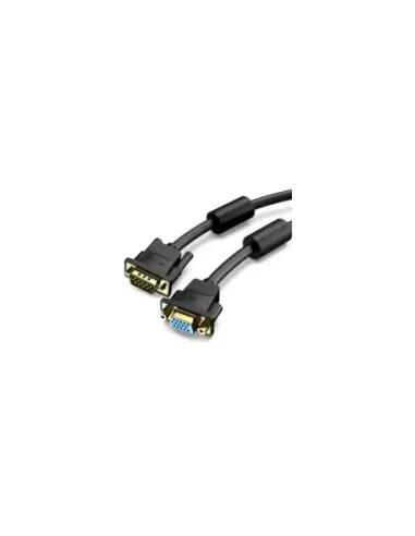 Cable Alargador SVGA Vention DAGBI/ VGA Macho - VGA Hembra/ 3m/ Negro