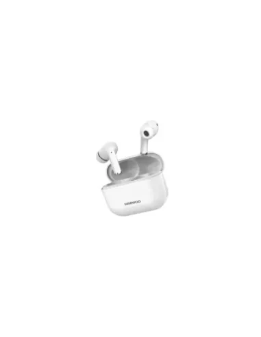 Auriculares Bluetooth Daewoo DW2002 con estuche de carga/ Autonomía 6h/ Blancos