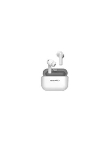 Auriculares Bluetooth Daewoo DW2005 con estuche de carga/ Autonomía 6h/ Blancos