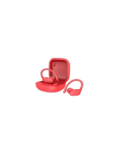 Auriculares Deportivos Bluetooth Daewoo DW2025 con estuche de carga/ Autonomía 5h/ Rojos
