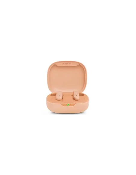 Auriculares Bluetooth JBL Vibe Flex con estuche de carga/ Autonomía 8h/ Beige