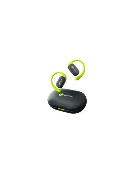 Auriculares Deportivos Bluetooth Leotec Open Air Zenith Sport con estuche de carga/ Autonomía 6.5h/ Lima