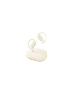 Auriculares Deportivos Bluetooth Leotec Open Air Zenith Sport con estuche de carga/ Autonomía 6.5h/ Beige