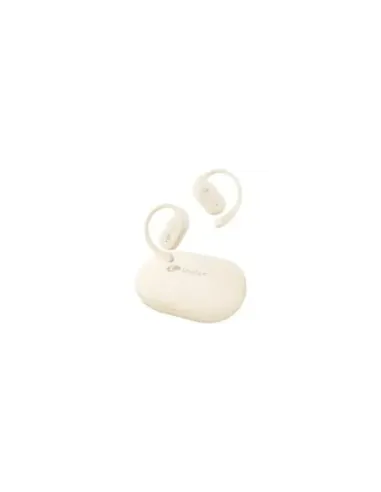 Auriculares Deportivos Bluetooth Leotec Open Air Zenith Sport con estuche de carga/ Autonomía 6.5h/ Beige